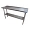 Bk Resources Work Table Stainless Steel With Undershelf, 1.5" Rear Riser 72"Wx18"D VTTR-1872 - alternate 7
